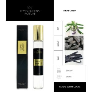*REYES QUEENS PARFUM Mini Colonia Hombre Tabac Vanillé 33ml