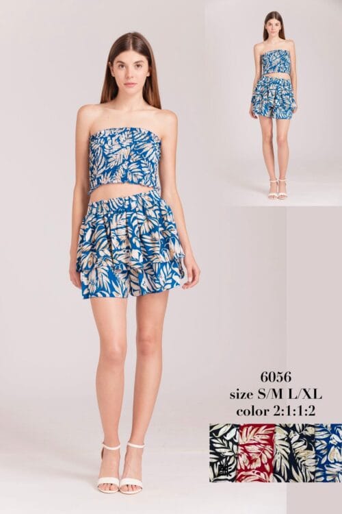 Conjunto Short Falda - 6056