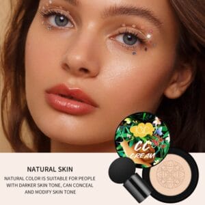 *ICVC CC Cream Correctora, Nutritiva, Hidratante y Cubriente con Baba de Caracol  - Maquillaje Viral