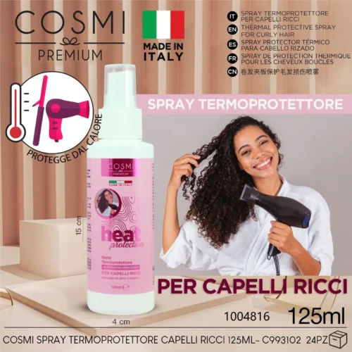 COSMI Spray Protector Térmico Pelo Rizado 125ml