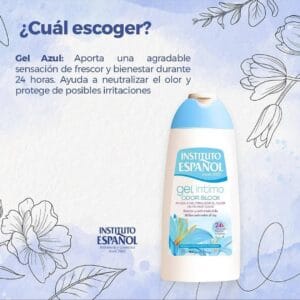 INSTITUTO ESPAÑOL Gel Íntimo Azul 300ml