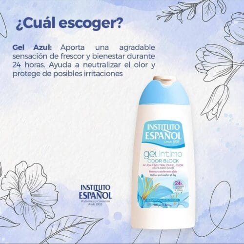 INSTITUTO ESPAÑOL Gel Íntimo Azul 300ml