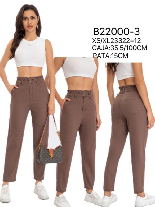 Vaquero Mom Fit Chocolate - B22000