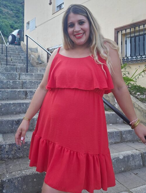 Vestido Volantes - 986
