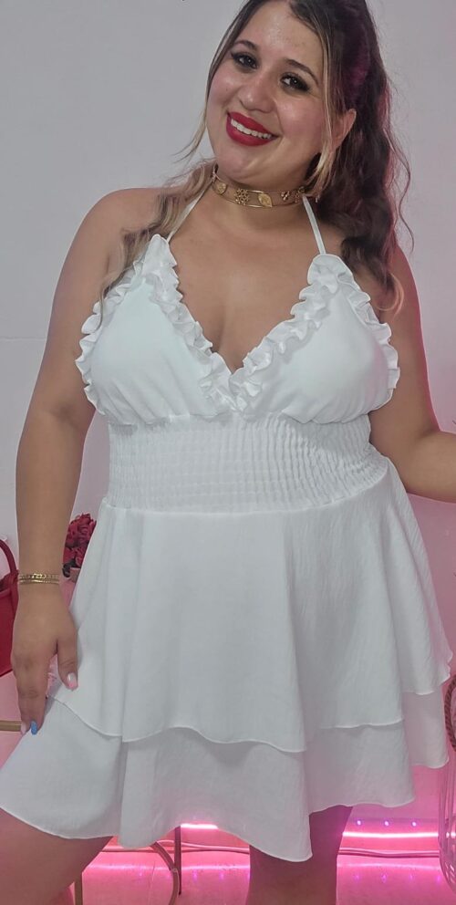 Vestido chorrera 12278