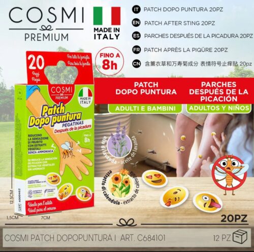 COSMI Parches Después de la Picadura