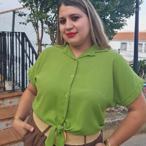 Camisa Pistacho Nudo - 20276