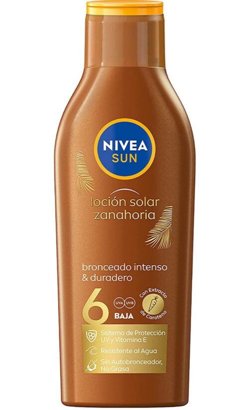 NIVEA SUN Leche Solar Zanahoria FP6 200ml - Imagen 3