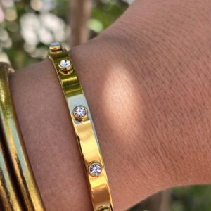 Pulsera Cartier Dorada - 007