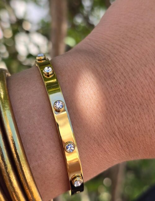Pulsera Cartier Dorada - 007