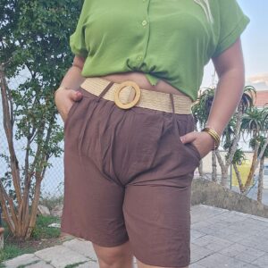 Short Chocolate Cinturón - 12330