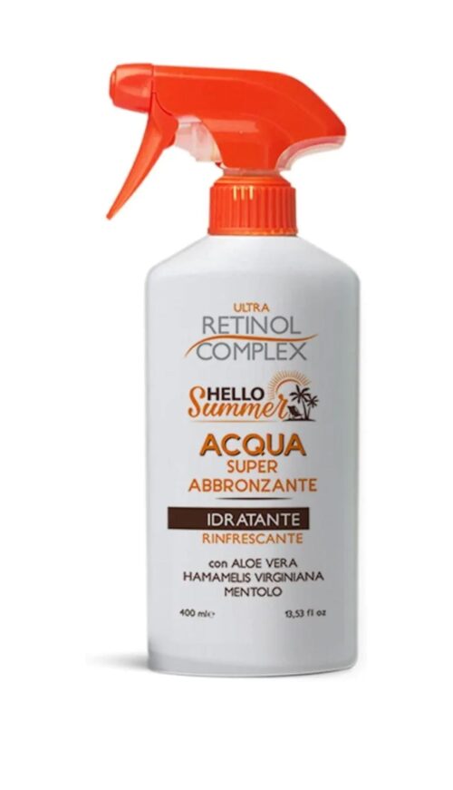 ULTRA RETINOL COMPLEX Hello Summer Agua Súper Bronceadora 400ml