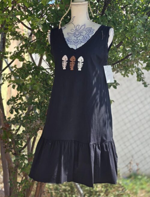 Vestido Raspa de pescado -10759