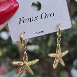 Argollas estrella 025