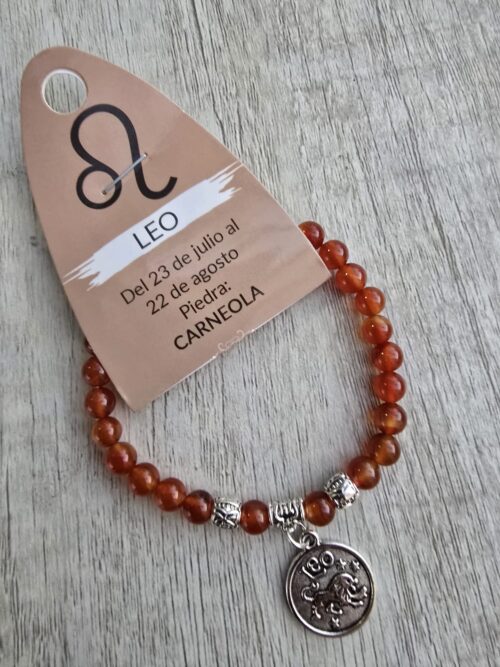 Pulsera Carneola Leo