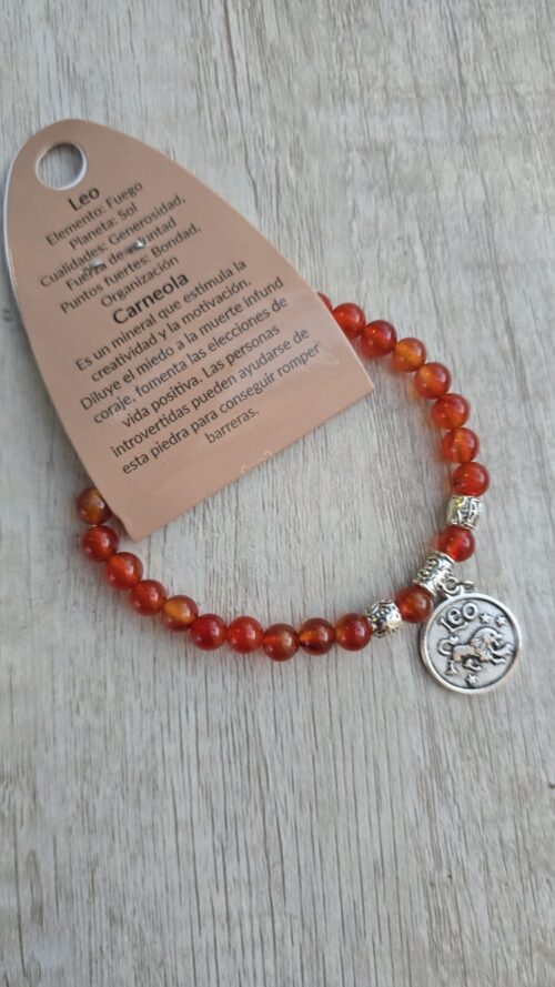 Pulsera Carneola Leo - Imagen 2