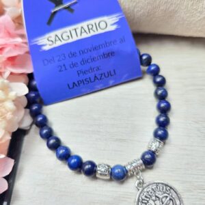 Pulsera lapislázuli Sagitario