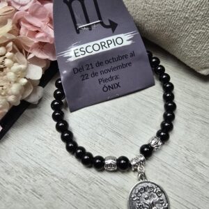 Pulsera escorpio Onix