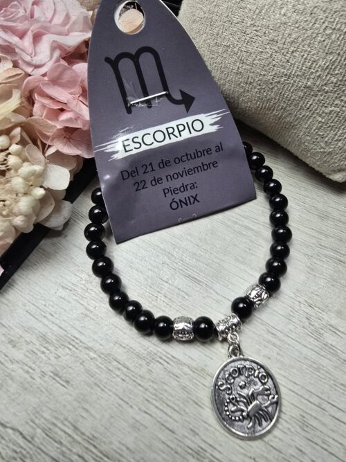 Pulsera escorpio Onix