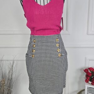 Falda vichy 23280