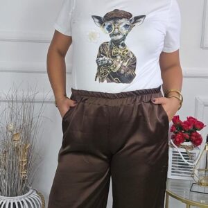 Pantalón bombacho Satén 25302