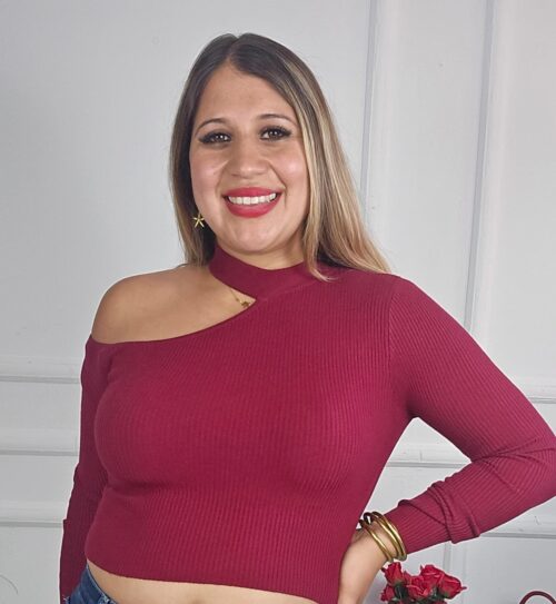 Jersey hombro canalé ZS3022 - Imagen 3