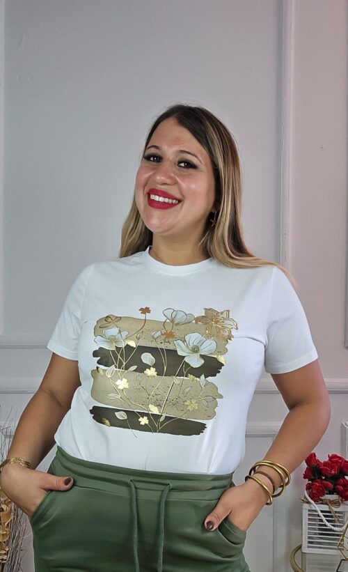 Camiseta Two militar