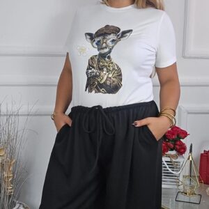 Pantalón curvy bombacho  M1395