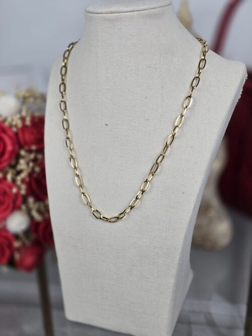 Collar Eslabón Dorado - 010