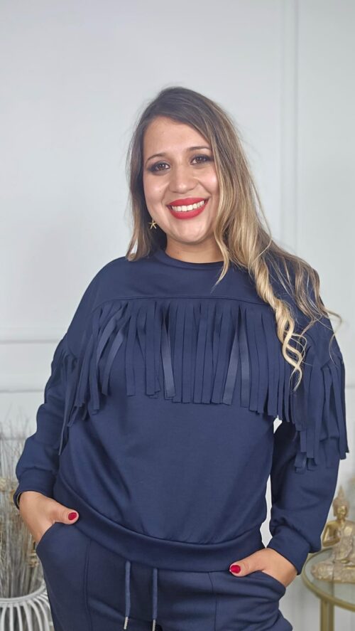 Sudadera Flecos - 21777 - Imagen 3