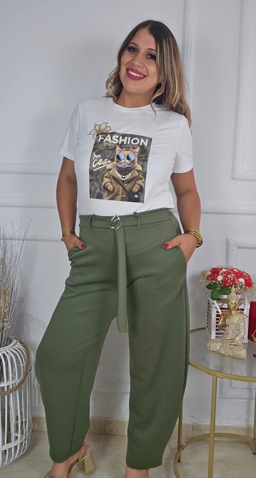 Pantalón Ballon hebilla 25207
