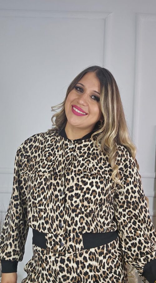 Bomber Leopardo 10959