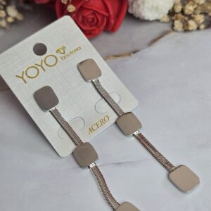 Pendientes plata Largos 053