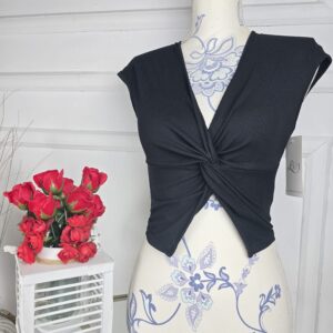 Blusa nudo canalé 24062