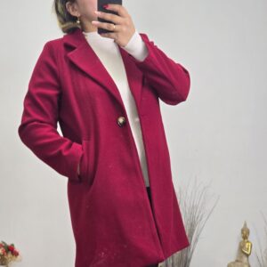 Abrigo Paño Maya Burdeos - 2275
