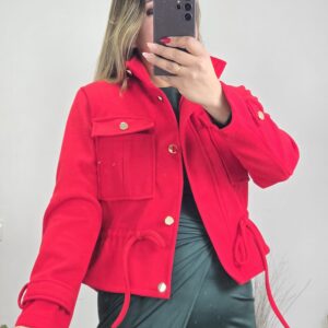 Chaqueta Paño Roja - 1653