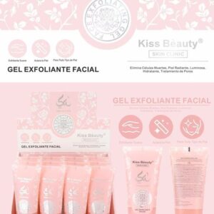 Kiss Beauty Gel exfoliante facial yara