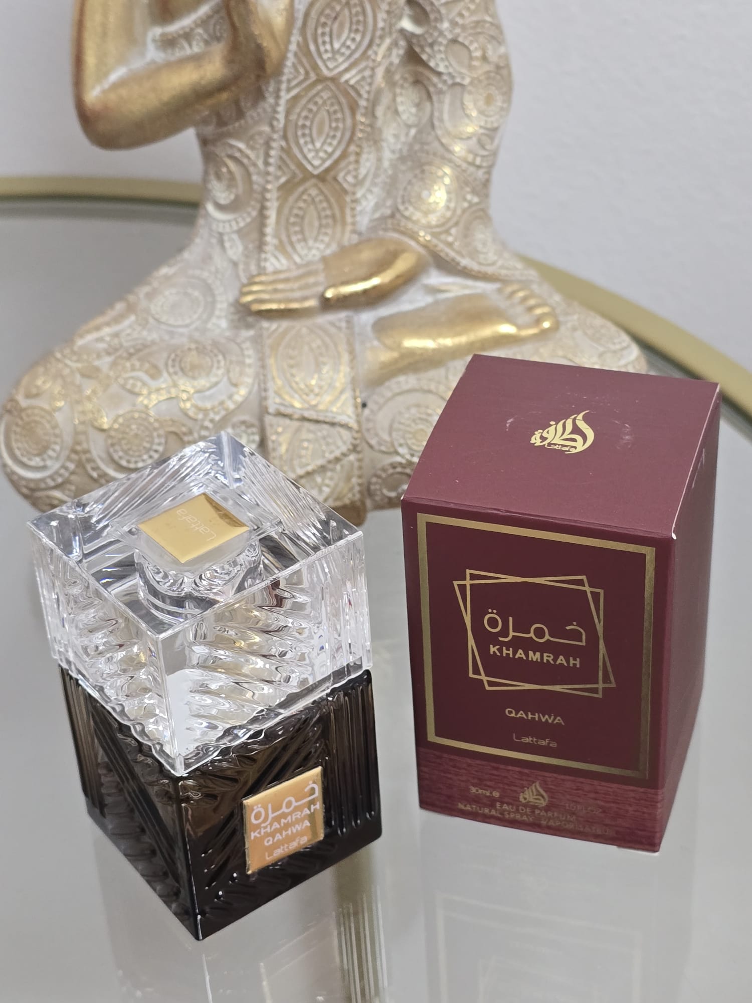 Lattafa perfume Khamrah Qahwa - 30ml - Imagen 2