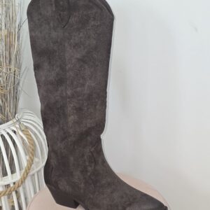 Bota antelina chocolate