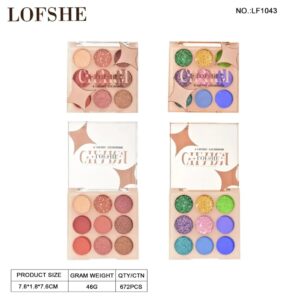 LOFSHE Paleta de sombras LF1043
