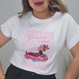 Camiseta perra salchicha Summer 24500