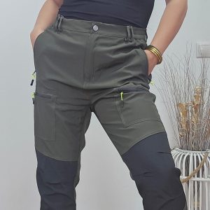 Pantalón de trabajo verde/fosforito 8023 Unisex