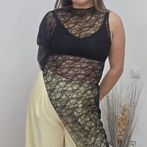 Camiseta encaje 47297