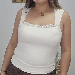 Blusa licra encaje 47263