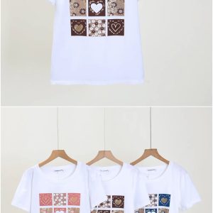 Camiseta corazón D2806