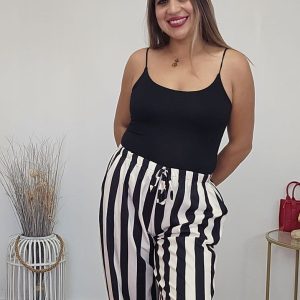 Pantalón ballon rayas 35112