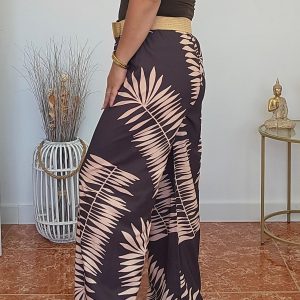 Pantalón hojas 15893