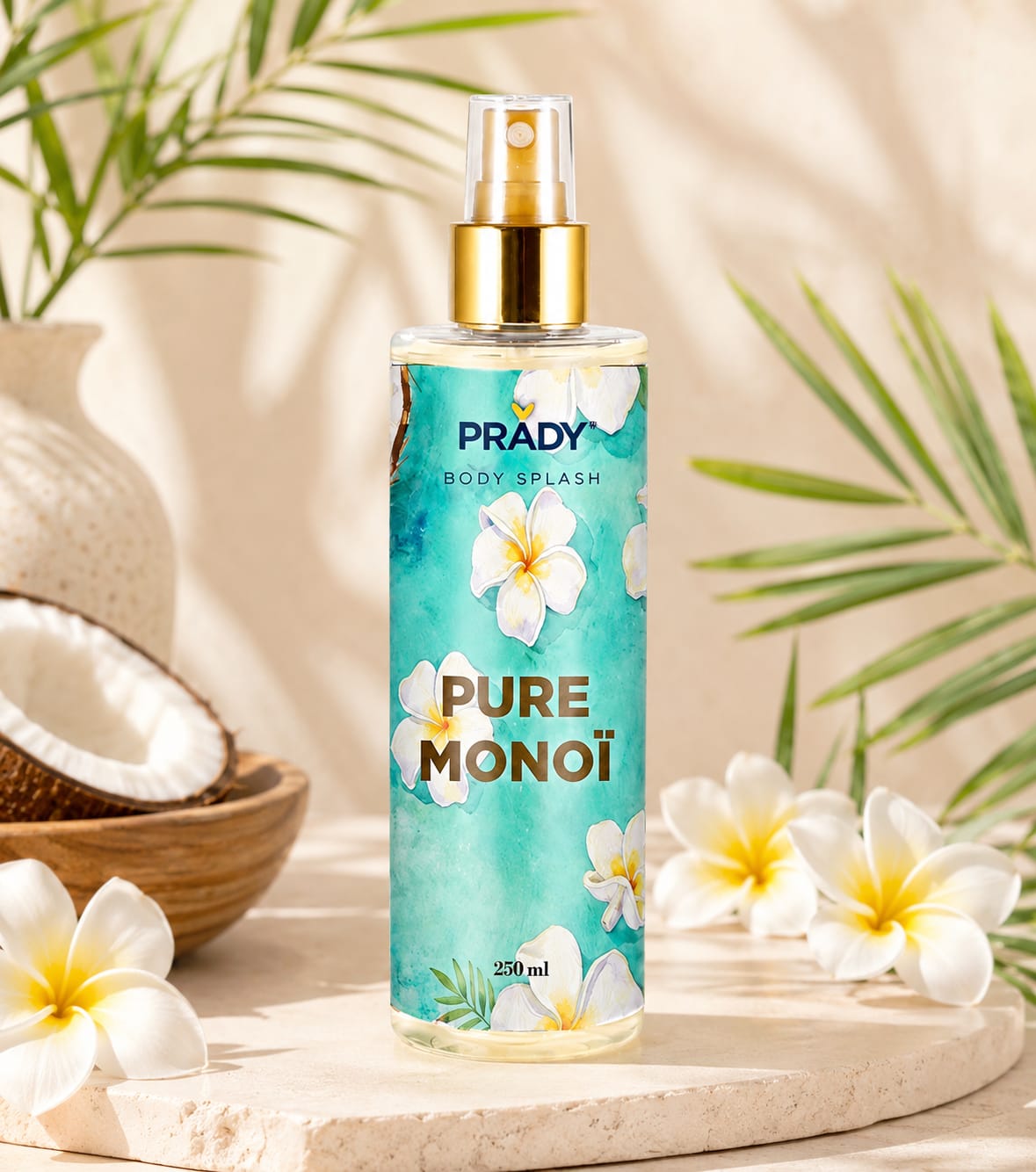Prady body splash Pure Monoi