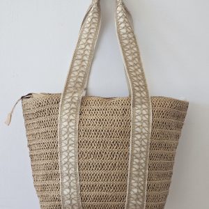 Bolso Cesta Rafia - 135-50