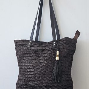 Bolso Chocolate Rafia - 174-50